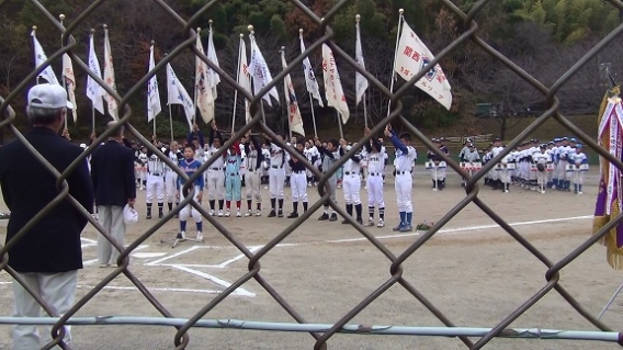 松阪武内旗記念大会が開幕しました。